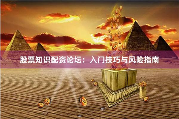 股票知识配资论坛：入门技巧与风险指南