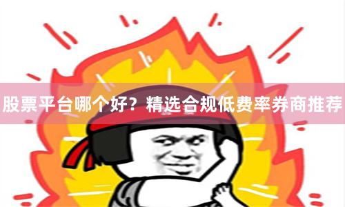 股票平台哪个好？精选合规低费率券商推荐