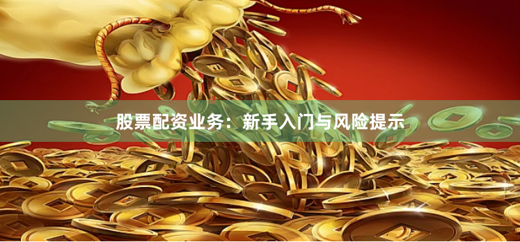 股票配资业务：新手入门与风险提示